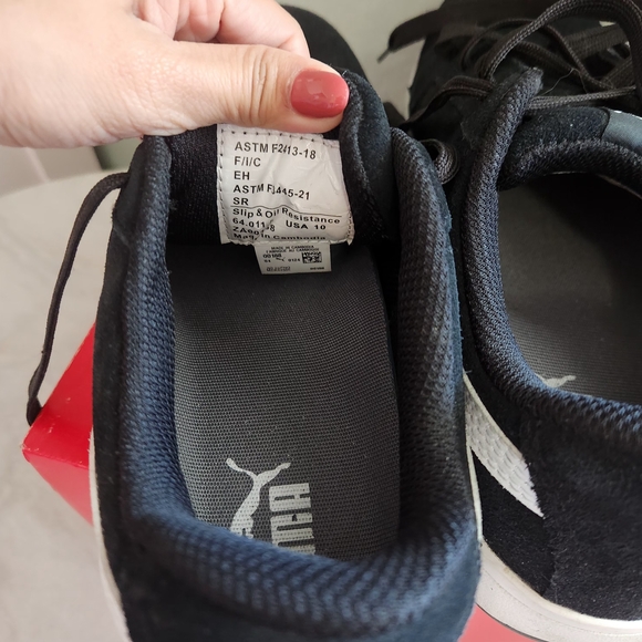 PUMA Safety Iconic Suede Low ASTM EH Women's 10 - Picture 6 of 7